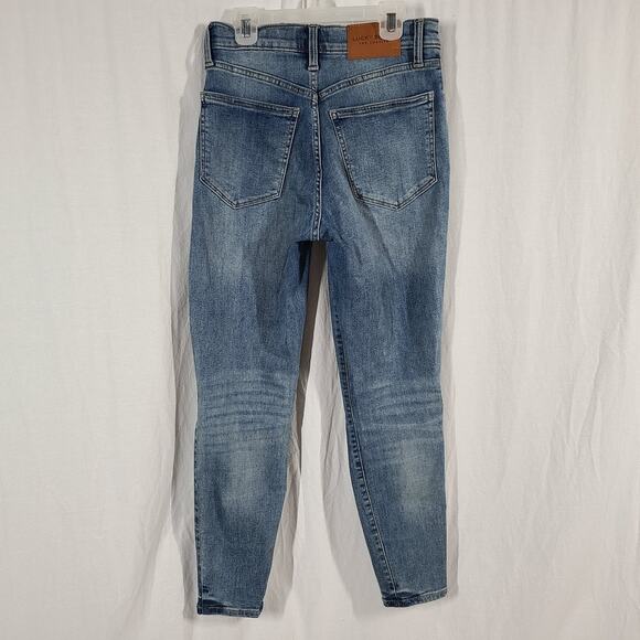 Lucky Brand Denim - Lucky Brand High Rise Brigette Button Fly Jeans Skinny Ankle 6/28